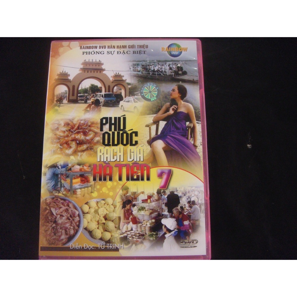 Vietnamese DVD video Phu Quoc Rach‎ Gia Ha Tien 7 dien Do Tu Trinh